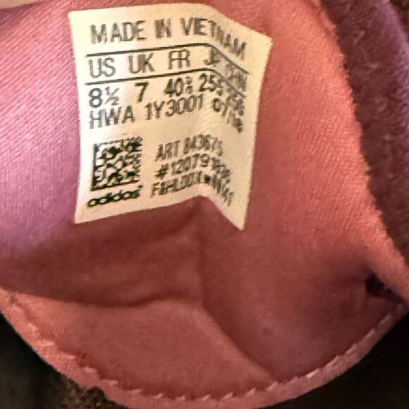 Adidas Womens Cloudform Pure Red Running Shoes Sneaker Sz 8.5 - Picture 5 of 6